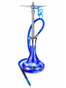 Кальян AMY Deluxe SS05 Basik Blue - фото №1 Аромадым