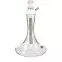 Кальян Aroma Hookah Tango White (Основа белая, блюдце черное) - фото №2 Аромадым