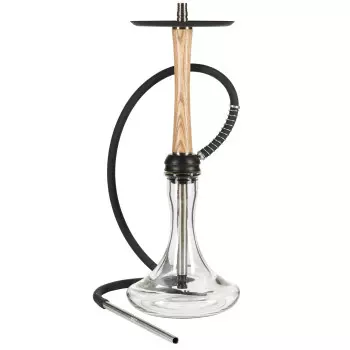 Кальян Aroma Hookah X-Ray Original-Wood (Блюдце черное) - фото №1 Аромадым