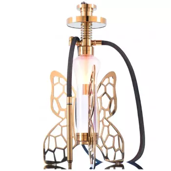 Кальян Hi-Tech Butterfly Gold - фото №1 Аромадым