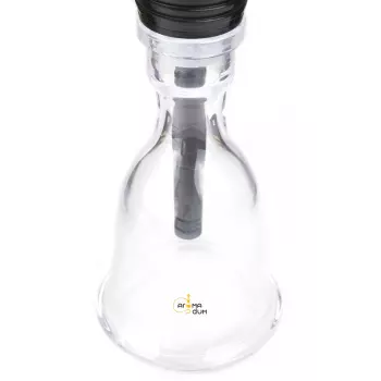 Кальян Kaya ELOX 30CМ Clear Alum Plug Black 2S