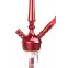 Кальян Kaya ELOX 30CМ Clear Alum Plug Red 2S - фото №2 Аромадым