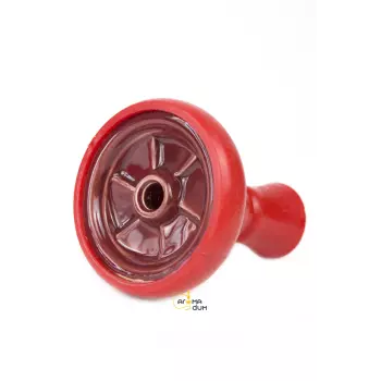 Кальян Kaya ELOX 30CМ Clear Alum Plug Red 2S
