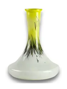 Колба для кальяну 2x2 Craft Yellow-white - фото №1 