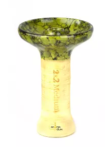 Чаша для кальяну 2x2Hookah Medium Lime - фото №1 Аромадим