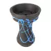 Чаша для кальяна Gusto Bowls Killa Bowl Black-Blue - фото №2 Аромадым