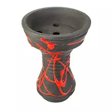 Чаша для кальяну Gusto Bowls Killa Bowl Black-Red
