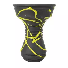 Чаша для кальяну Gusto Bowls Killa Bowl Black-Yellow