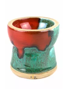 Чаша для кальяну Gusto Bowls Glaze Red - Green - фото №1 