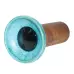 Чаша для кальяну Облако Flow Black on Light Blue-green Marble - фото №2 Аромадым