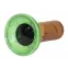 Чаша для кальяну Облако Flow Black on Light Green-green Marble - фото №2 