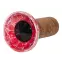 Чаша для кальяну Облако Flow Black on Red Marble - фото №2 