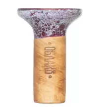 Чаша для кальяну Облако Flow White on Burgundy Marble