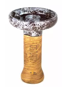 Чаша Хмара Phunnel L Glaze top Коричневий мармур - фото №1 Аромадим