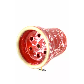 Чаша для кальяна Solaris Eva Red and White