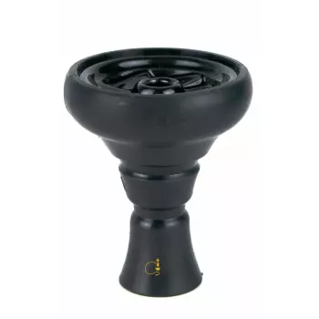 Чаша для кальяна Kaya Silscone Bowl Funnel Black - фото №1 Аромадым