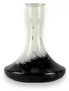 Колба для кальяну 2x2 Craft White - Black - фото №1 Аромадим
