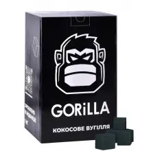 Вугілля для кальяну кокосове Gorilla 2.5х2.5, 1кг