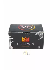 Вугілля для кальяну кокосове Crown 1 кг - фото №1 Аромадим