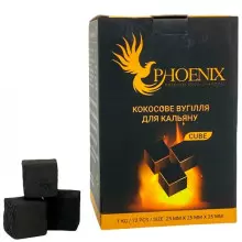 Вугілля для кальяну кокосове Phoenix 1 кг
