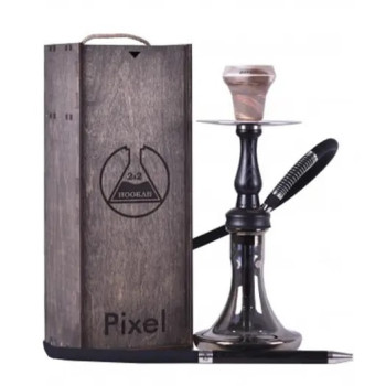 Кальян 2x2 Hookah Pixel Black - фото №1 Аромадим