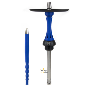 Шахта Alpha Hookah Model X Blue Matt - фото №1 Аромадим
