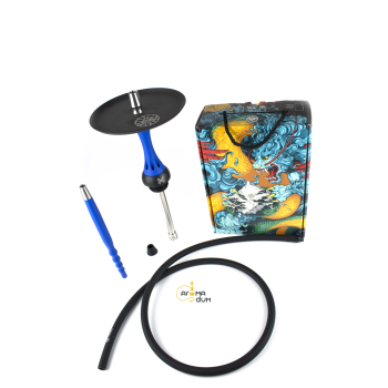 Шахта Alpha Hookah Model X Blue Matt