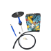 Шахта Alpha Hookah Model X Blue Matt - фото №4 Аромадим