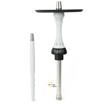 Шахта Alpha Hookah Model X White - фото №1 Аромадим