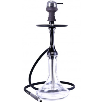 Кальян Alpha Hookah Model X Replica Black Комплект - фото №1 Аромадым