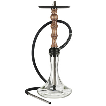 Кальян Aroma Hookah Lima Brown (Блюдце черное) - фото №1 Аромадым