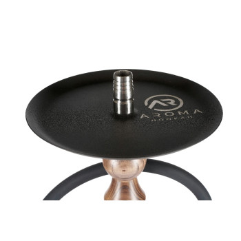 Кальян Aroma Hookah Lima Brown (Блюдце черное)