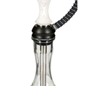 Кальян Aroma Hookah Oscar White (Блюдце чорне)