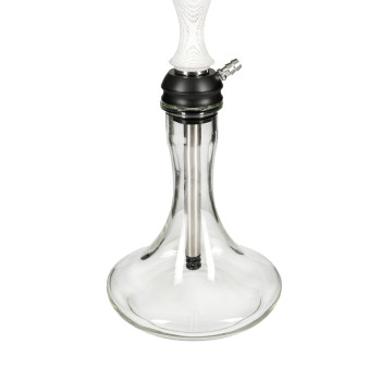 Кальян Aroma Hookah Oscar White (Блюдце чорне)