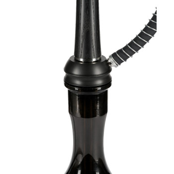 Кальян Aroma Hookah X-Ray Black-Wood (Колба чорна, блюдце чорне)