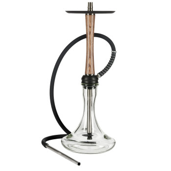 Кальян Aroma Hookah X-Ray Brown-Wood (Блюдце чорне) - фото №1 Аромадим