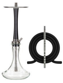 Кальян Aroma Hookah Steel X-Ray Wood - фото №1 Аромадим