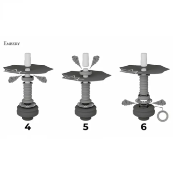 Кальян Embery Mini Mono - Flip Black
