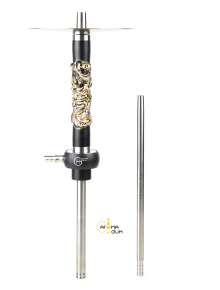 Шахта Geometry Hookah Litle Bro Dragon Black - фото №1 