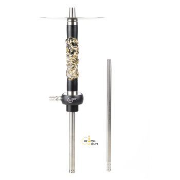 Шахта Geometry Hookah Litle Bro Dragon Black - фото №1 Аромадим