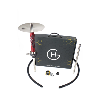 Шахта Geometry Hookah Litle Bro Dragon Red