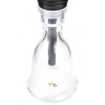 Кальян Kaya ELOX 30CМ Clear Alum Plug Black 2S