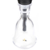 Кальян Kaya ELOX 30CМ Clear Alum Plug Black 2S - фото №4 Аромадим