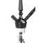 Кальян Kaya ELOX 30CМ Clear Alum Plug Black 2S - фото №2 Аромадим