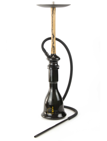 Кальян Kaya ELOX 30CM Grey Tradi-Wood Flash Black 2S - фото №1 Аромадим