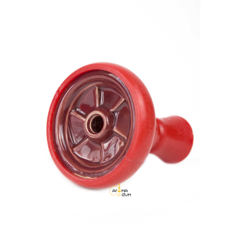 Кальян Kaya ELOX 30CМ Clear Alum Plug Red 2S