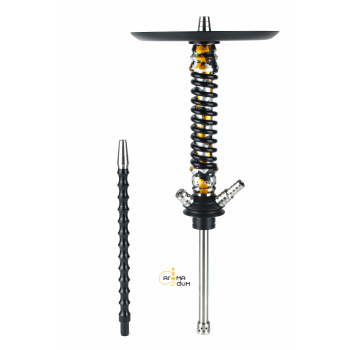 Шахта Mamay Coilovers Mini Adod Шахта желтый камуфляж. Пружина черная - фото №1 Аромадым