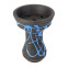 Чаша для кальяну Gusto Bowls Killa Bowl Black-Blue - фото №2 Аромадим