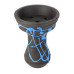 Чаша для кальяну Gusto Bowls Killa Bowl Black-Blue - фото №2 Аромадим