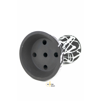 Чаша для кальяну Gusto Bowls Killa Bowl Black-White